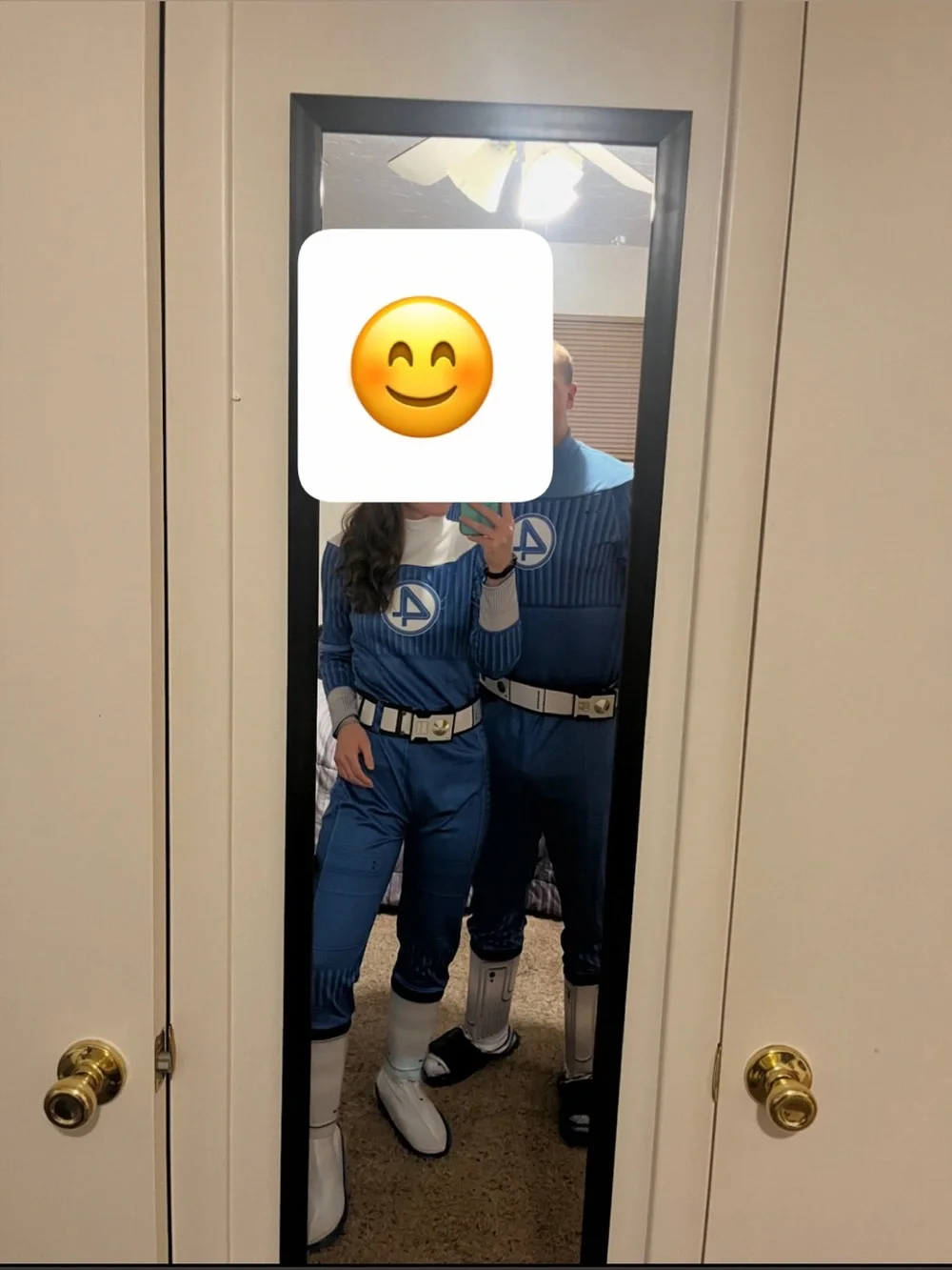 Spirit Invisible Woman Jumpsuit - Blue & White - Picture 4 of 4